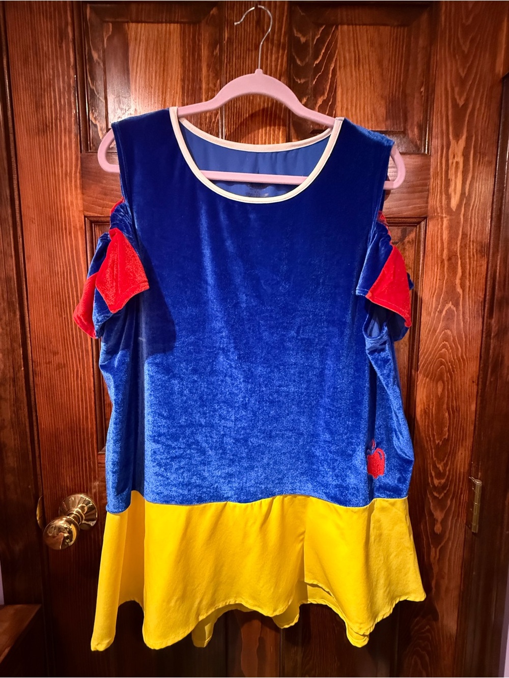 Disney Velvet Colorblock Tunic Snow White